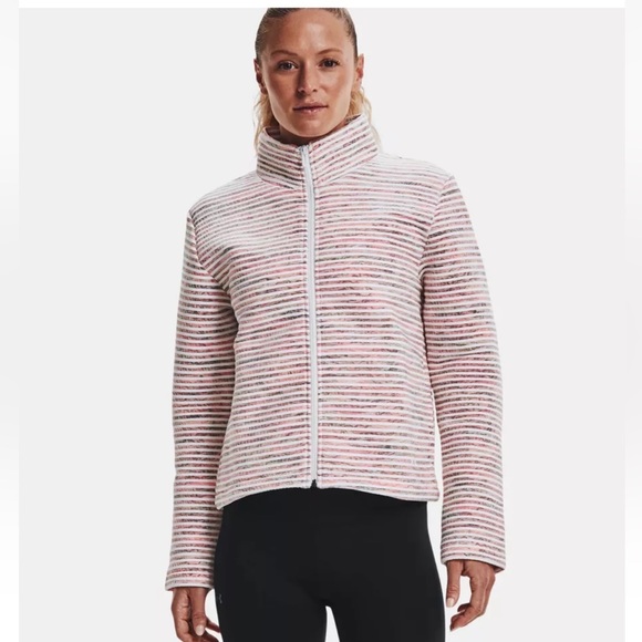 New! Under Armour Jacket Full Zip Loose Fit Therma Heatgear Women's Size Small